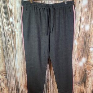 INC Mens  Dress Casual Joggers Side Stripe Pants Large